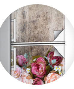Αυτοκόλλητο ψυγείου - διακόσμηση ανακαίνιση σπίτι ψυγείο κουζίνα δωμάτιο γραφείο επένδυση επίπλων ταπετσαρία αδιάβροχη πλαστικοποιημένη