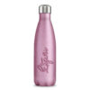 Μπουκάλι Θερμός 500ml Glitter Ροζ με Όνομα 02 | egoetego.gr