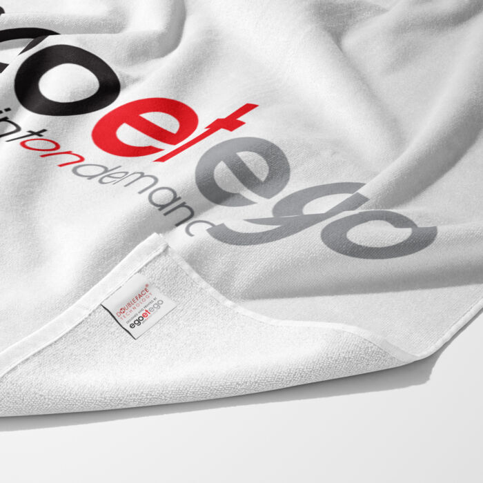 Πετσέτα με custom logo για χώρους ευεξίας